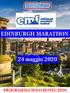 PROGRAMMA SOLO HOTEL 2020 EDINBURGH MARATHON. 24 maggio 2020