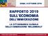 RAPPORTO 2019 SULL ECONOMIA DELL IMMIGRAZIONE