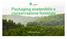 Packaging sostenibile e conservazione forestale. Danilo Benvenuti