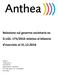 Relazione sul governo societario ex D.LGS. 175/2016 relativa al bilancio d esercizio al