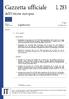 Gazzetta ufficiale dell'unione europea L 283. Legislazione. Atti non legislativi. 58 o anno. Edizione in lingua italiana. 29 ottobre 2015.