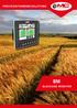 PRECISION FARMING SOLUTIONS