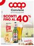 40 % SCONTI FINO AL. Conviene 0,85. Dal 13 al 26 giugno Sconto. BIRRA BECK'S 660 ml. 1,42 2,15 al Lt