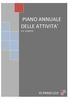 PIANO ANNUALE DELLE ATTIVITA