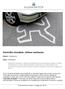 Omicidio stradale: ultime sentenze