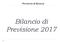 Provincia di Brescia. Bilancio di Previsione 2017