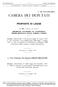 CAMERA DEI DEPUTATI PROPOSTE DI LEGGE MICHIELON, CAVALIERE, CE, FAUSTINELLI, FROSIO RONCALLI, GNAGA, PAROLO, VASCON