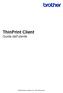 ThinPrint Client Guida dell'utente Guida dell'utente