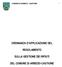 ORDINANZA D APPLICAZIONE DEL REGOLAMENTO SULLA GESTIONE DEI RIFIUTI DEL COMUNE DI ARBEDO-CASTIONE