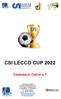 CSI LECCO CUP Calendario Calcio a 7