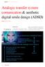 Analogic transfer system comunication & aesthetic digital smile design (ADSD)