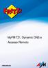 MyFRITZ!, Dynamic DNS e Accesso Remoto