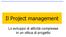 Il Project management. Lo sviluppo di attività complesse in un ottica di progetto