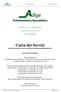 Carta dei Servizi per informazioni ed accesso alle prestazioni poliambulatoriali.