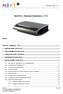 NextFAX Manuale Installatore - V1.2