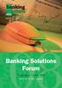 Banking Solutions Forum