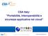CSA Italy: Portabilità, interoperabilità e sicurezza applicativa nel cloud