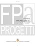 FPA PROGETTI. presentazione SRL VIA PALMANOVA 24 20132 MILANO TEL. +39 02.2360126 FAX +39 02.70639971