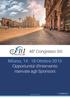 48 Congresso SItI. Milano, 14-18 Ottobre 2015 Opportunita' d'intervento riservate agli Sponsors. www.siti2015.org