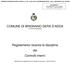 COMUNE DI BRIGNANO GERA D ADDA (Provincia di Bergamo) Regolamento recante la disciplina dei Controlli interni