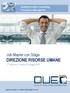 Job Master con Stage DIREZIONE RISORSE UMANE