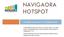 NAVIGAORA HOTSPOT. Manuale utente per la configurazione