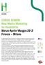CORSO SENIOR New Media Marketing for Hospitality Marzo-Aprile-Maggio 2012 Firenze Milano