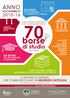 20 borse, Anno. di studio 2015-16. Accademico. Milano. per merito SABATO 2015. Per informazioni e iscrizioni: www.istitutotoniolo.