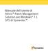 Manuale dell'utente di Altiris Patch Management Solution per Windows 7.1 SP1 di Symantec