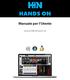 Manuale per l Utente. Scritto per HAND-ON versione 1.00