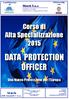 DATA PROTECTION OFFICER. Corso di Alta Specializzazione 2015. Una Nuova Professione per l Europa. Match di M. Giuriati & C. S..a.s.