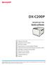 DX-C200P. Guida software. Istruzioni per l'uso
