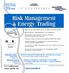 Risk Management & Energy Trading