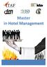 Master in Hotel Management