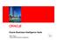 Oracle Business Intelligence Suite