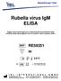 Rubella virus IgM ELISA