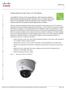 Videocamera di rete Cisco VC 220 Dome