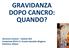 GRAVIDANZA DOPO CANCRO: QUANDO? Giovanna Scarfone - Stefania Noli Fondazione IRCCS Ca Granda Opsedale Maggiore Policlinico, Milano