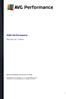 AVG Performance. Manuale per l'utente. Revisione documento 2015.03 (10/24/2014)