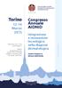 Torino. Congresso Annuale AIDNID. 12-14 Marzo 2015. Integrazione e innovazione tecnologica nella diagnosi dermatologica PROGRAMMA