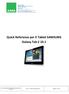 Quick Reference per il Tablet SAMSUNG Galaxy Tab 2 10.1