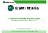 L offerta Formativa di ESRI Italia: dall addestramento alla cultura G.I.S.