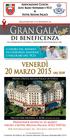 Associazione Cuochi Alto Basso Novarese e VCO & Hotel Regina Palace. organizzano e vi invitano al. Gran Gala