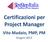 Certificazioni per Project Manager