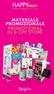 MATERIALE PROMOZIONALE PrOMOTIONAL IN & OFF STORE