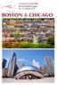 I VIAGGI D AUTORE de laformadelviaggio 14-21 ottobre 2015 BOSTON & CHICAGO