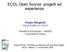 ECDL Open Source: progetti ed esperienze