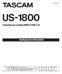 US-1800 Interfaccia audio/midi USB 2.0