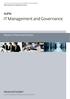 IT Management and Governance