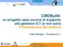 CMDBuild: un progetto open source di supporto alla gestione ICT (e non solo) Presentazione del sistema